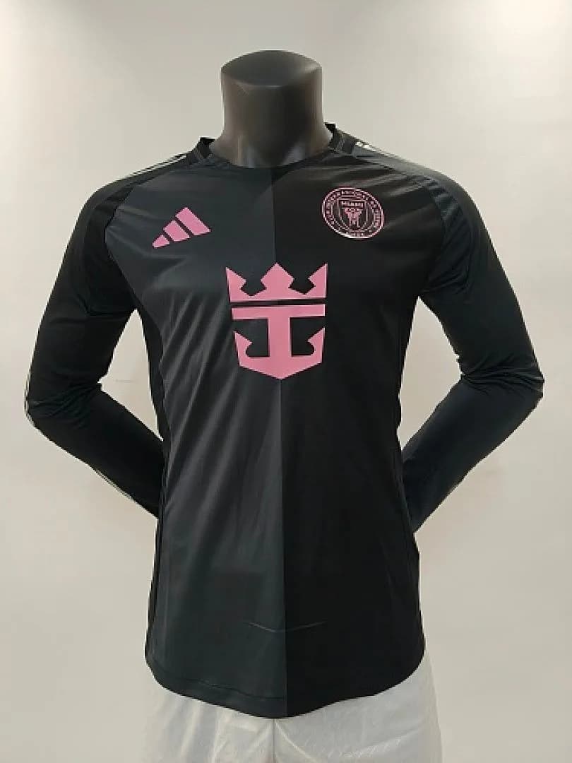 Inter Miami 2025/26 Away Jersey, Long Sleeve, Player Version — 1