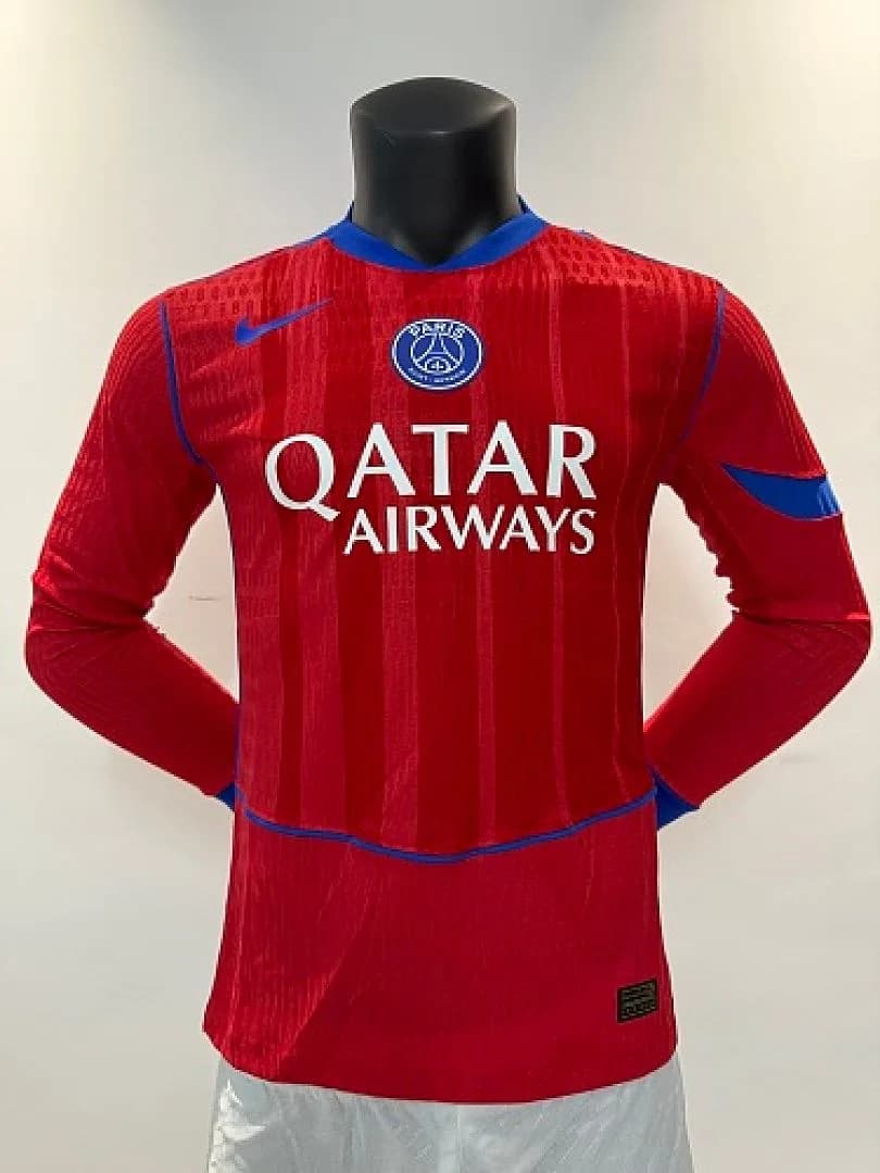 Paris Saint-Germain 2025/26 Third Jersey, Long Sleeve, Player Version — 1