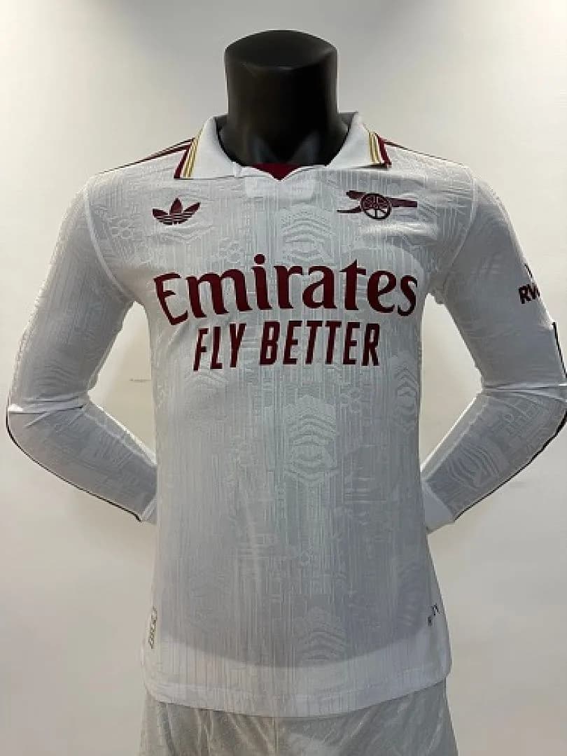 Arsenal 2025/26 Third Jersey, Long Sleeve, Player Version — 1