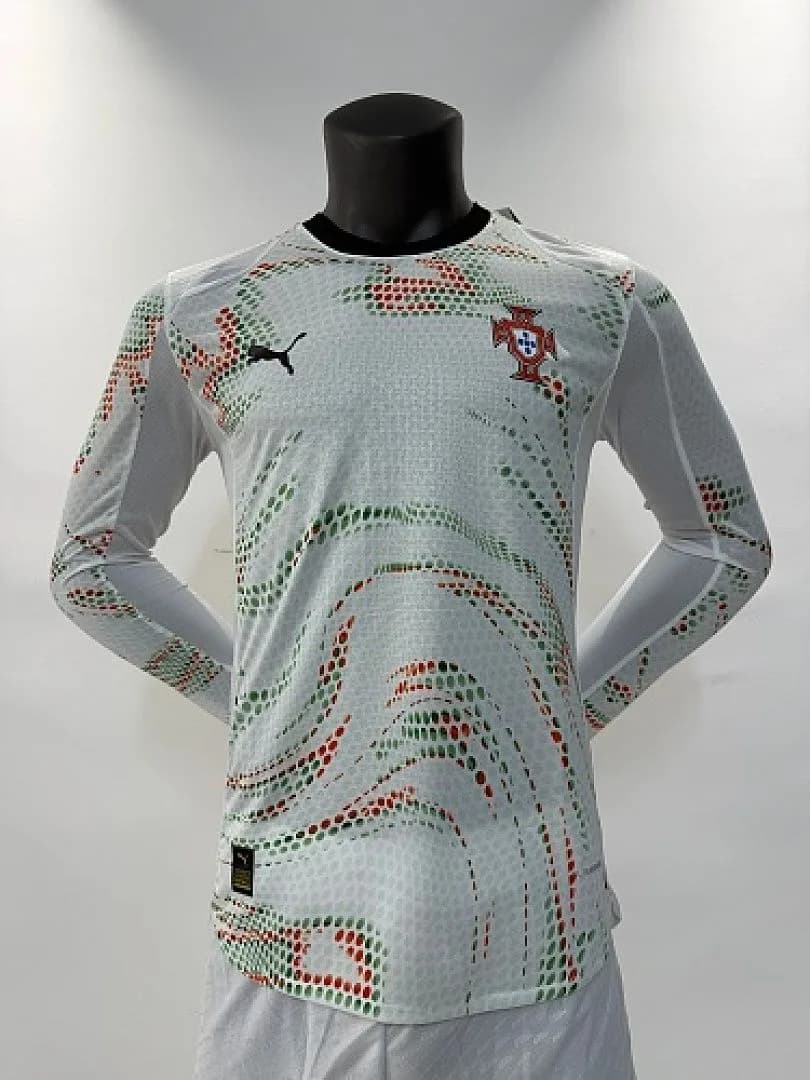 Portugal 2025/26 Away Jersey, Long Sleeve, Player Version — 1
