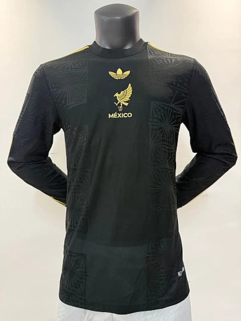 Mexico 2025/26 Gold Cup Jersey, Long Sleeve, Player Version — 1