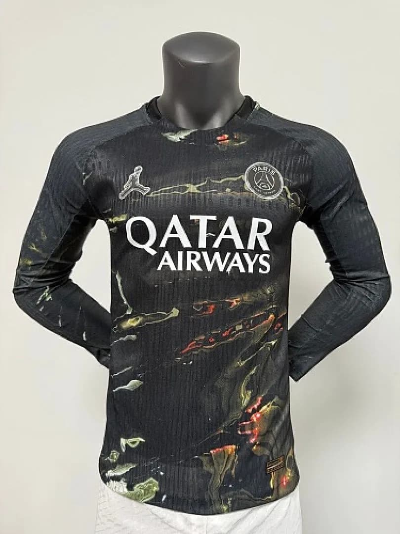 Paris Saint-Germain 2025/26 Night Edition Fifth Jersey, Long Sleeve, Player Version — 1
