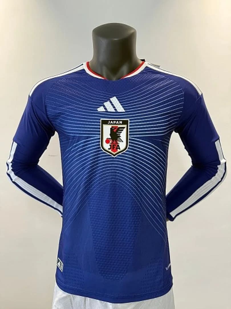 Japan 2026/27 Home Jersey, Long Sleeve, Player Version — 1