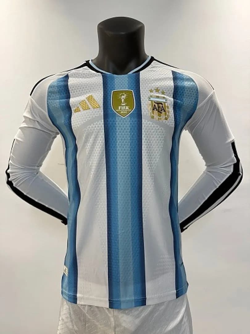 Argentina 2026/27 Home Jersey, Long Sleeve, Player Version — 1