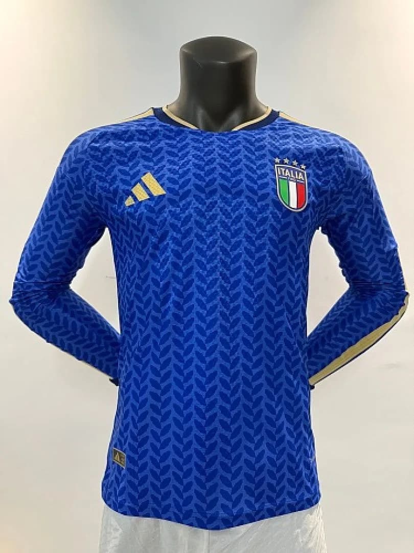 Italy 2026/27 Home Jersey, Long Sleeve, Player Version — 1