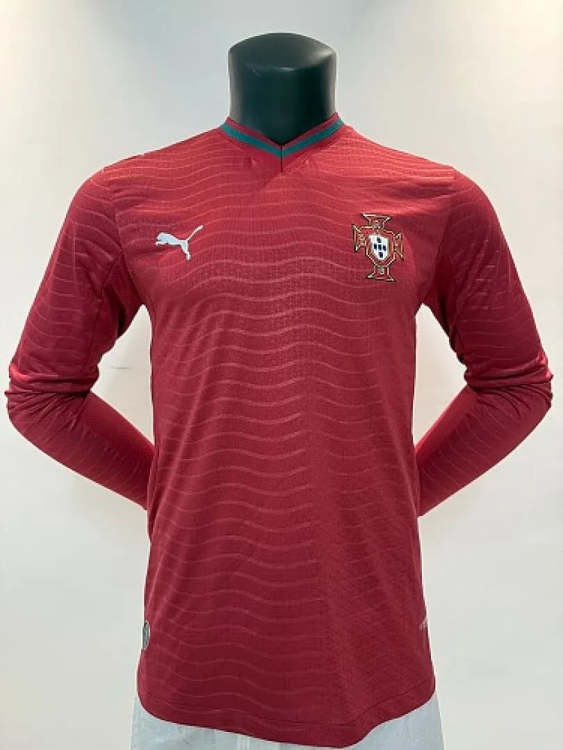 Portugal 2026/27 Home Jersey, Long Sleeve, Player Version — 1