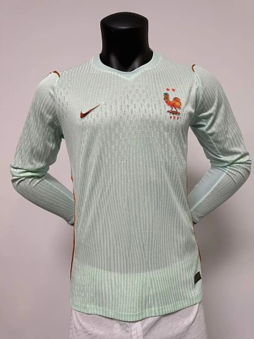 France 2026/27 Away Jersey, Long Sleeve, Player Version — 1