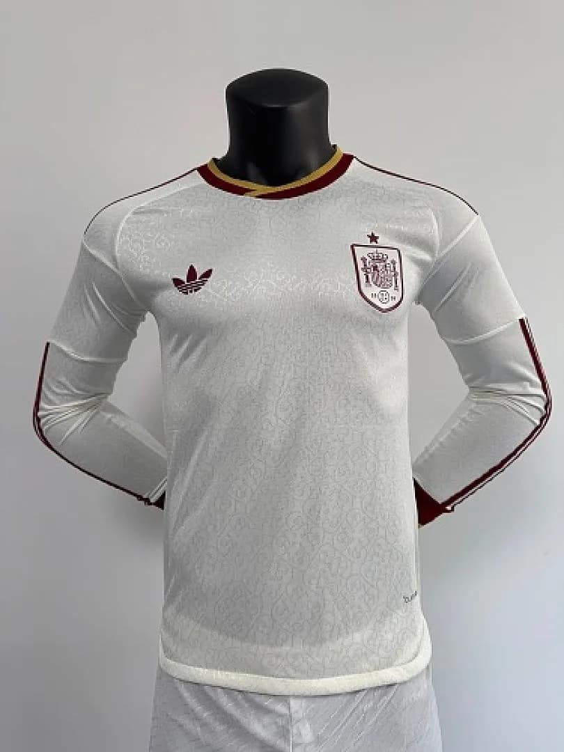 Spain 2026/27 Away Jersey, Long Sleeve, Player Version — 1