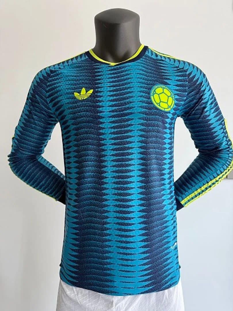 Colombia 2026/27 Away Jersey, Long Sleeve, Player Version — 1